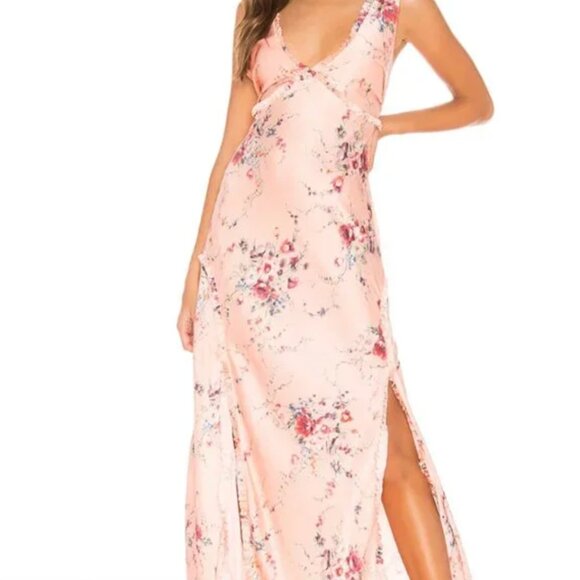 LoveShackFancy Dresses & Skirts - Loveshackfancy Kendall Dress in Pink Duchess Print in Size Small